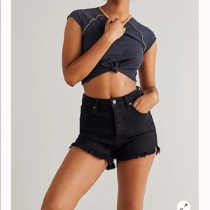 We the free denim shorts